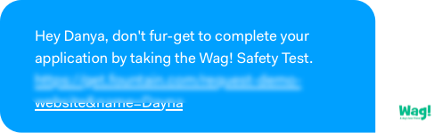 Wag message