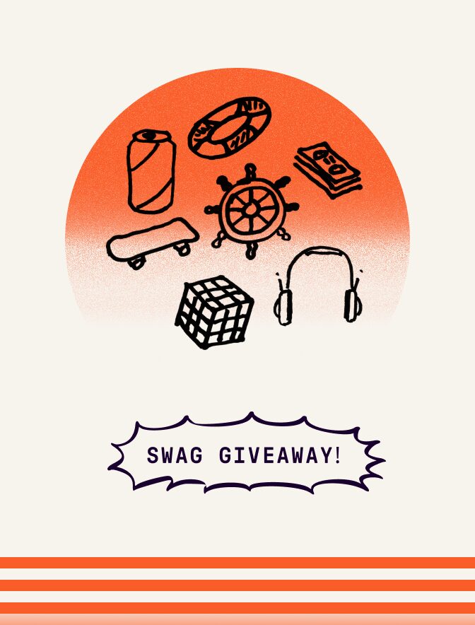 Swag Giveaway